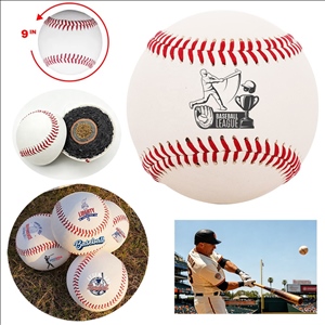 Custom Gift Quality 9-inch Full-Grain Leather Baseball